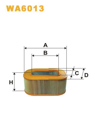 WIX FILTERS oro filtras WA6013